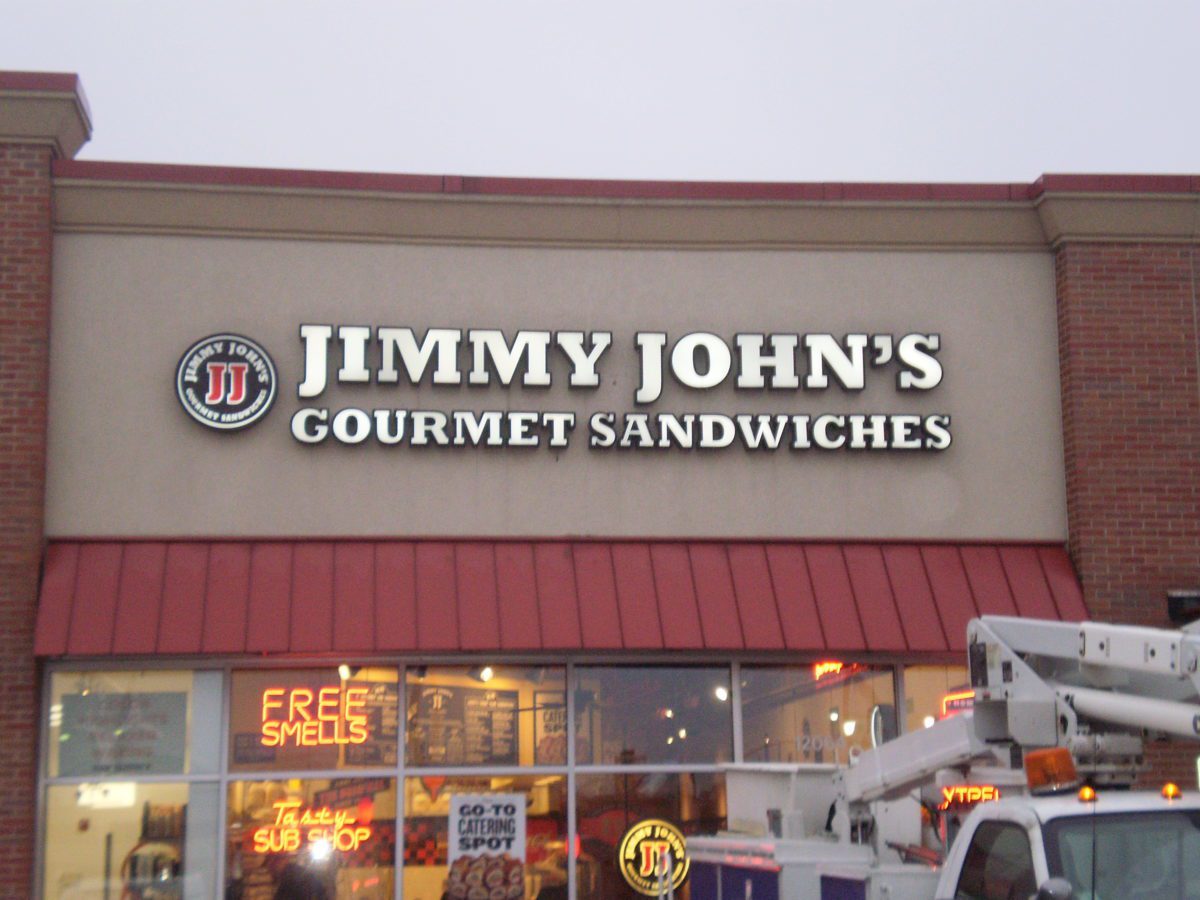 A large sign with channel letters outside of a business, representing how one can benefit from calling a Joliet sign company.